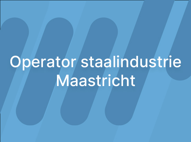 Operator staalindustrie