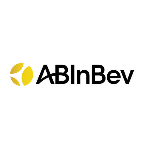 ABInBev logo wit